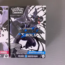 Pokemon TCG Scarlet & Violet White Flare & Black Bolt Booster Bundle Set Sealed - Image 3