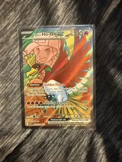 Pokemon Ethan's Ho-Oh ex 209/182 Sv10 Destined Rivals Holo 230 HP English - Image 1