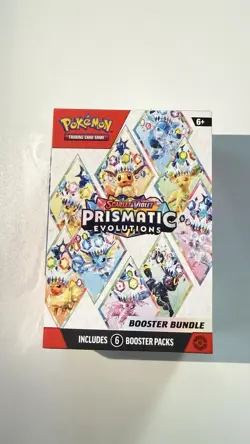 Pokemon TCG Scarlet & Violet Prismatic Evolutions Booster Bundle New/Sealed - Image 1