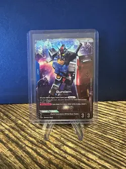 Gundam Alternate Art Foil - GD01-001 LR+ NM - Gundam TCG Card Game - Image 1