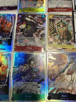 ONE PIECE Card Lot (670+) Alternate Art, SR, Gold Don, 2 Boxes, Sealed Promos - Image 4