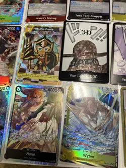 ONE PIECE Card Lot (670+) Alternate Art, SR, Gold Don, 2 Boxes, Sealed Promos - Image 5
