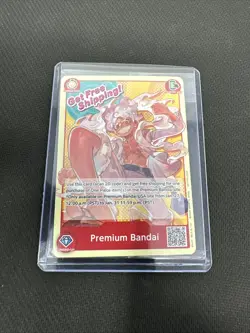 One Piece Monkey D Luffy Premium Bandai Discount Code from Bandai Fest - Sealed - Image 1