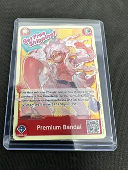 One Piece Monkey D Luffy Premium Bandai Discount Code from Bandai Fest - Sealed - Image 2