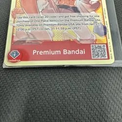 One Piece Monkey D Luffy Premium Bandai Discount Code from Bandai Fest - Sealed - Image 5