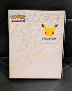 Pokemon TCG 25th Anniversary First Partner Collector’s Jumbo Card Binder 820650809606 - Image 1