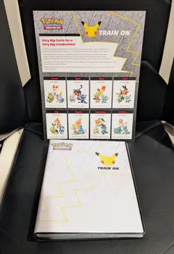 Pokemon TCG 25th Anniversary First Partner Collector’s Jumbo Card Binder 820650809606 - Image 3