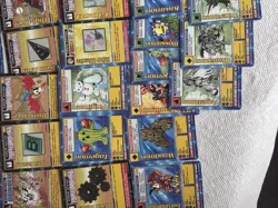 Vintage Digimon Card Lot 108 Total Cards - Image 2
