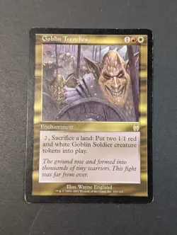 MTG Card - 1x Goblin Trenches - Apocalypse - MP/HP - Rare - Magic The Gathering - Image 3