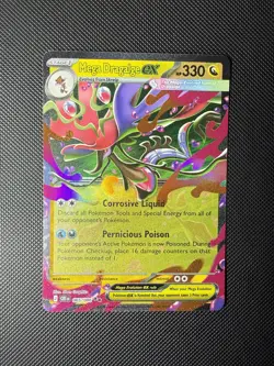 NM Mega Dragalge EX 065/086 Chaos Rising Double Rare Pokemon Card - Image 1