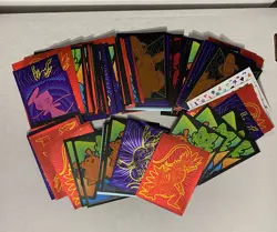 Lot Of 1400+ Pokemon TCG Card Sleeves Different Arts - Barely Used 2020 - 2023 - Image 1