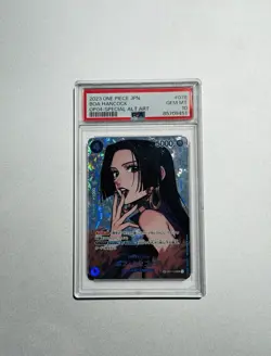 PSA10 Boa Hancock SP OP01-078 SR Kingdoms of Intrigue Japanese One Piece Card - Image 1