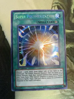Super Polymerization RYMP-EN029 Ra Yellow Mega Pack 1st Edition Yugioh TCG Card - Image 1