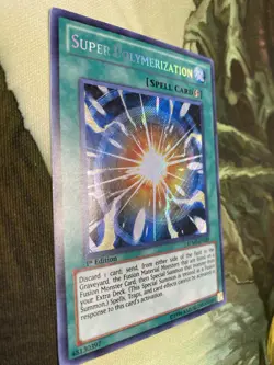Super Polymerization RYMP-EN029 Ra Yellow Mega Pack 1st Edition Yugioh TCG Card - Image 2