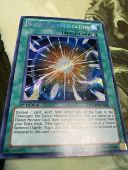 Super Polymerization RYMP-EN029 Ra Yellow Mega Pack 1st Edition Yugioh TCG Card - Image 3