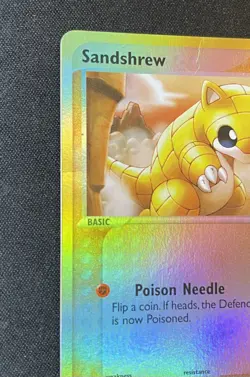 Sandshrew 75/100 EX Sandstorm Reverse Holo Pokemon Card TCG - Image 2