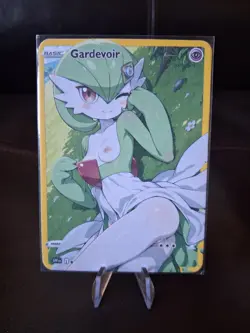 Gardevoir | Full Art Custom Made Pokemon Waifu ACG Trainer Art Card - Image 1