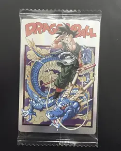Shenron & Son Goku SEC 3-31 Itajaga Dragon Ball Vol.3 Wafer Card Sealed NM - Image 1