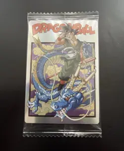 Shenron & Son Goku SEC 3-31 Itajaga Dragon Ball Vol.3 Wafer Card Sealed NM - Image 3