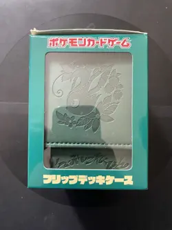 Pokemon Official Card Game Flip Deck Case Glaceon Leafeon Rare - Image 1