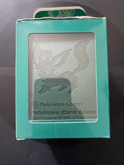 Pokemon Official Card Game Flip Deck Case Glaceon Leafeon Rare - Image 3