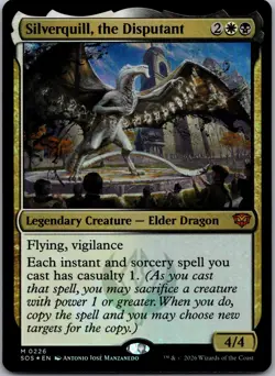 Silverquill, the Disputant 226 Secrets of Strixhaven Magic: The Gathering Foil - Image 1