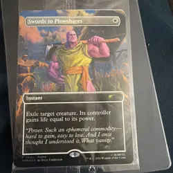 Swords to Plowshares Marvel Thanos PSA Promo SEALED Magic the Gathering TCG New - Image 2