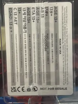 Magic the Gathering Swords to Plowshares PSA Magazine Promo Sealed - Image 2