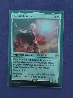 Alisaie Leveilleur (Surge Foil) R Commander: FINAL FANTASY 9 NM FIC MTG - Image 1