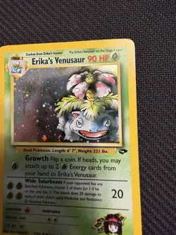 Pokemon Gym Challenge Erika's Venusaur Holo 004/132 LP-MP Toe Swirl - Image 4
