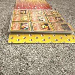 Pokemon 3-Ring Nintendo Hardcover Binder/ Comes with Vintage Pokemon cards - Image 3
