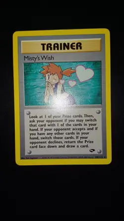 POKEMON MISTY'S WISH GYM CHALLENGE 108/132 ENG EXC NO SHINING CRYSTAL CHARIZARD - Image 1
