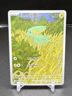 Electrike 196/182 Sv10: Destined Rivals Holo Pokemon TCG - NM/LP - Image 1