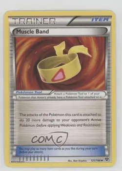 Muscle Band Pokemon XY Base Set #121 - Image 1