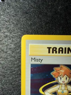2000 Pokemon TCG - Misty 1st Edition Holo WOTC 18/132 - Gym Heroes - 💫Swirl💫 - Image 3