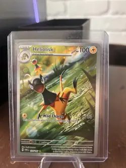 Pokemon TCG Heliolisk Twilight Masquerade Illustration Rare Card 177/167 - Image 1