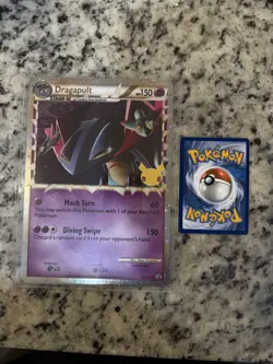 OVERSIZED JUMBO CARD Dragapult Prime SWSH132 Promo Pokemon Card NM - Image 1