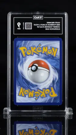 2025 Pokemon JTG Lillie's Ribombee 164/159 Illustration Rare TAG mint 9 - Image 2