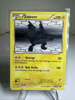 Pokemon Zekrom Holo Promo BW005 - 2011 Black And White Promo Lightly Played - Image 1