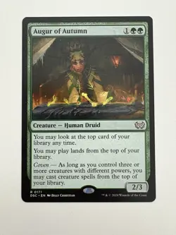 Augur of Autumn MTG Magic the Gathering Card NM Near Mint DSC - Image 1