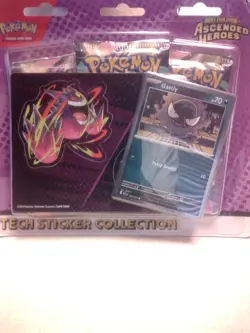Pokemon TCG Ascended Heroes Tech Blister Pack - New & Sealed - (Gastly) - Image 1