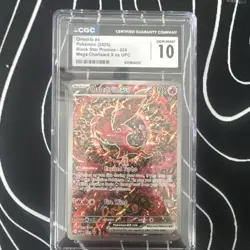 Pokemon Company Oricorio ex Me Mega Evolution Promo Holo 024 CGC 10 English - Image 1