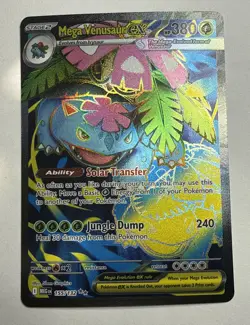 Pokemon TCG - Mega Venusaur ex 155/132 - ULTRA RARE Holo - Near Mint+ - Image 1