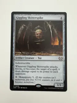 Giggling Skitterspike MTG Magic the Gathering Card NM Near Mint DSC - Image 1