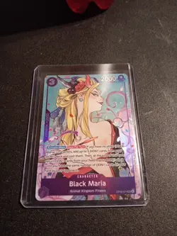 Black Maria OP08-074 Illustration Box Vol. 2 Promo SR Foil One Piece TCG - Image 1