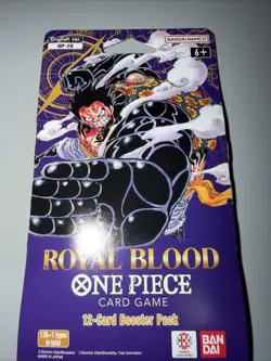 One Piece OP-10 Royal Blood Sleeved Booster Pack English - Image 1