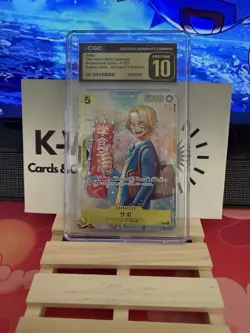 2024 ONE PIECE JAPANESE PROMO SAIKYO JUMP #P-073 SABO CGC 10 PRISTINE - Image 1