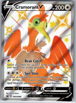 Cramorant V - SWSH086 SWSH: Sword & Shield Promo Cards - Pokemon Card - NM - Image 1