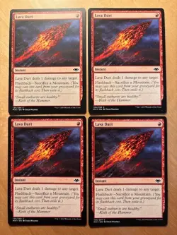Magic the Gathering MTG 1x Lava Dart Modern Horizons NM - Image 1