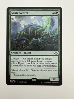 Scute Swarm MTG Magic the Gathering Card NM Near Mint DSC - Image 1